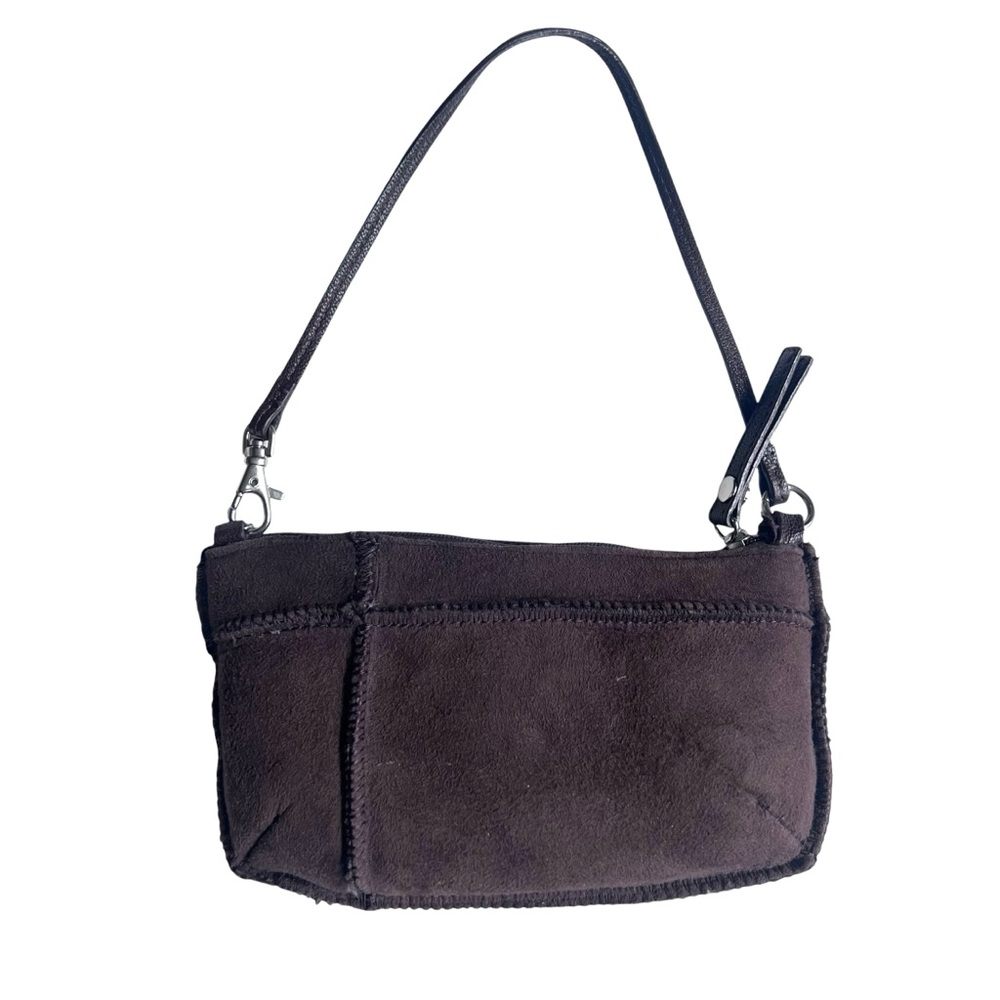 UGG small shearling lined zip pouch bag - Picture 4 of 6